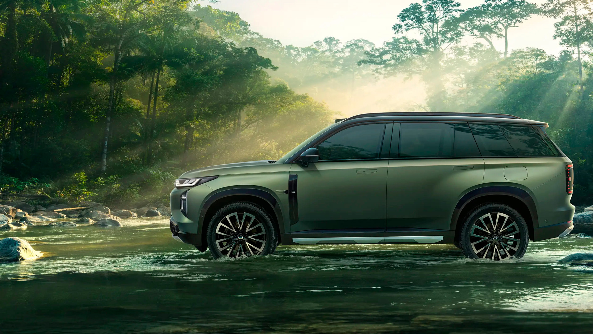 Гібридний автомобіль GAC Trumpchi S7